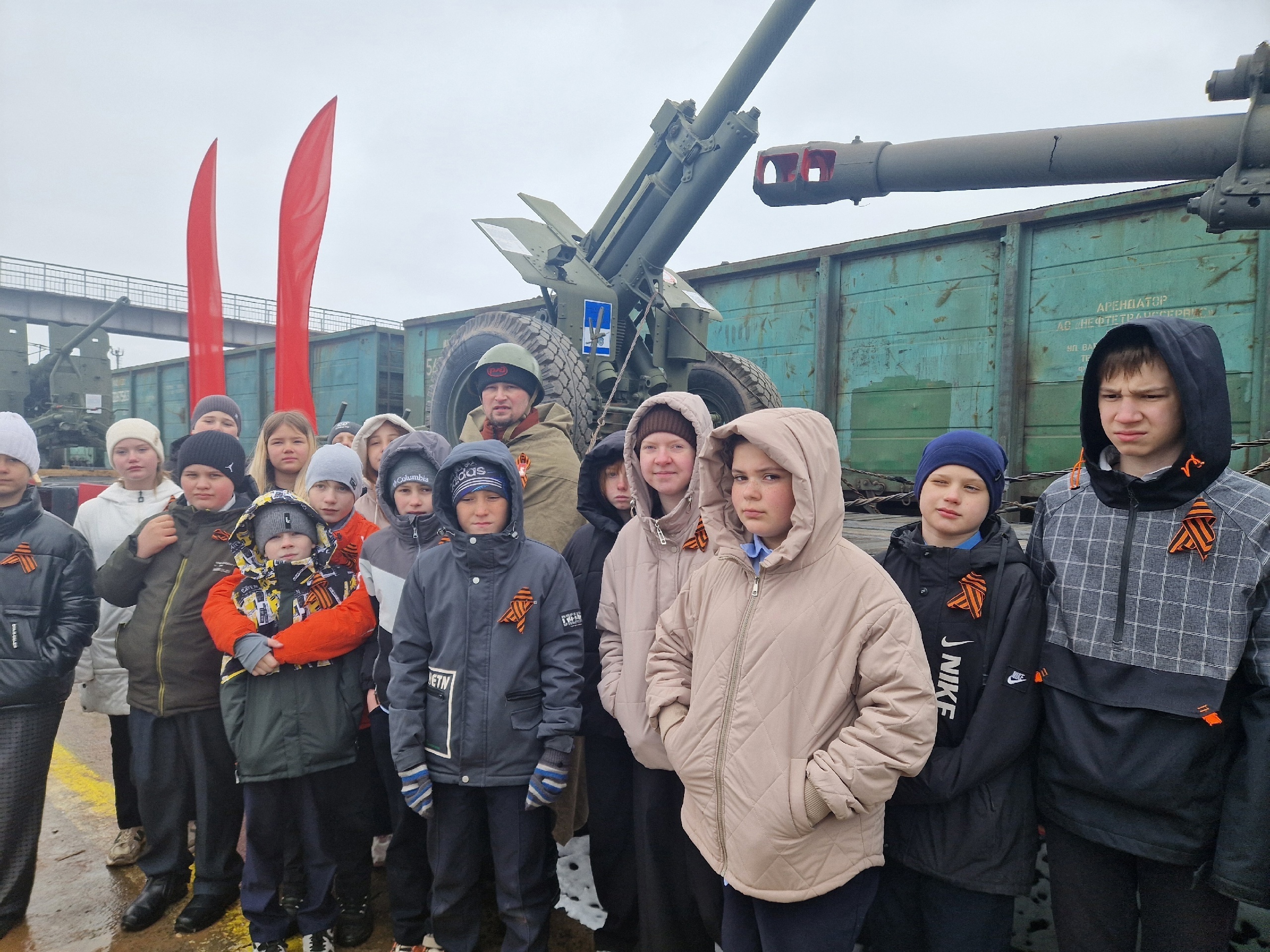 «Поезд Победы» прибыл в Ужур!.